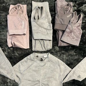 GYMSHARK CAMO & ADAPT PASTEL BUNDLE XS-S